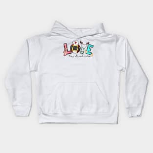 Nurse Christmas Kids Hoodie